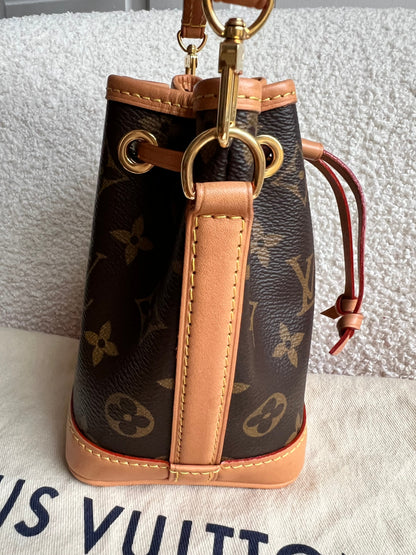 Louis Vuitton Nano Noe Bucket Bag Monogram (RRP £1420)