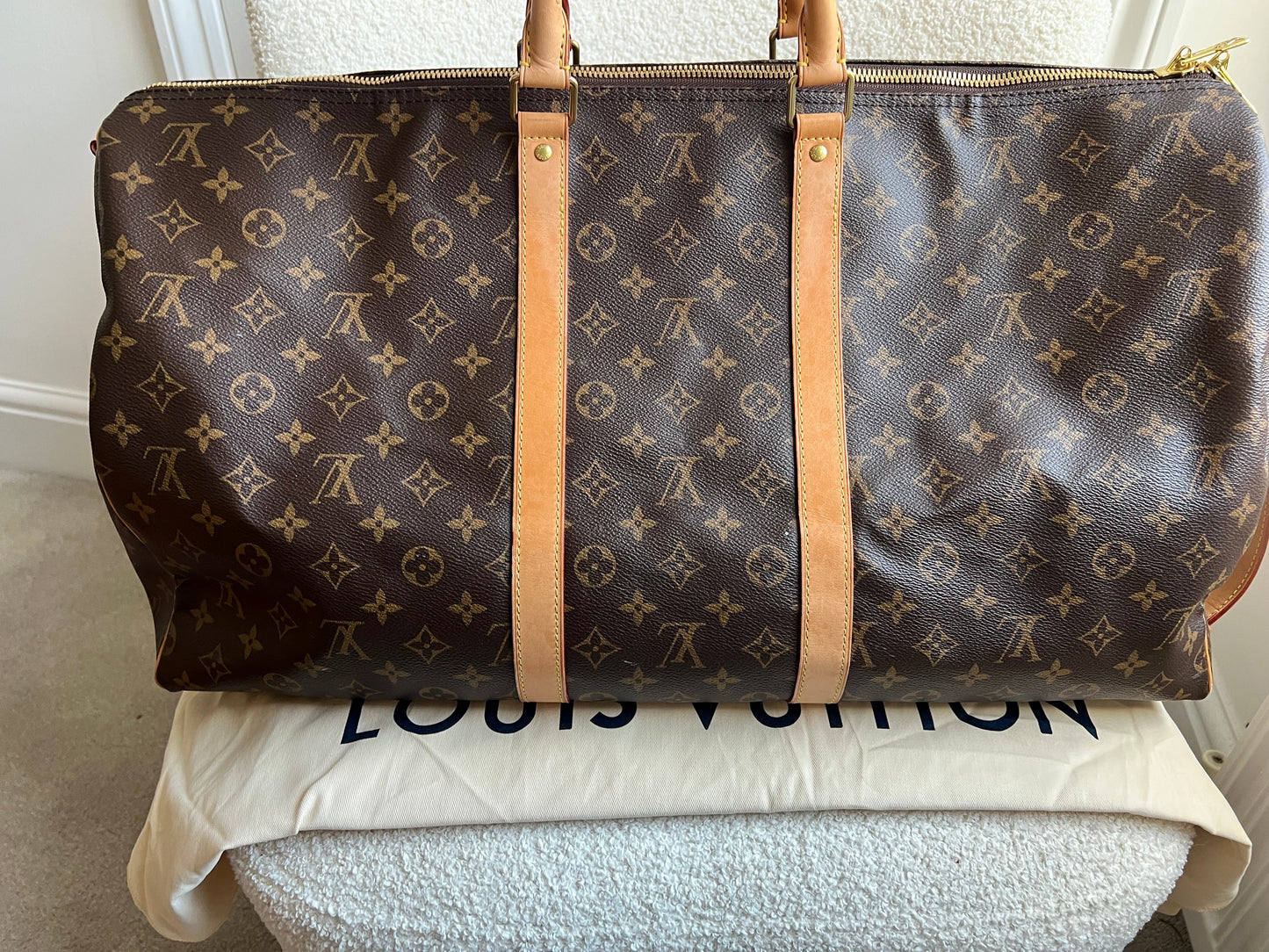 Louis Vuitton Keepall Bandouliere 55 Monogram (RRP £2,050)