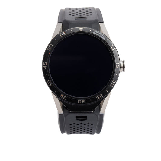 Tag Heuer Titanium Connected 46 MM Digital Smart Watch SAR8A80 w/ Box, Papers & Charger
