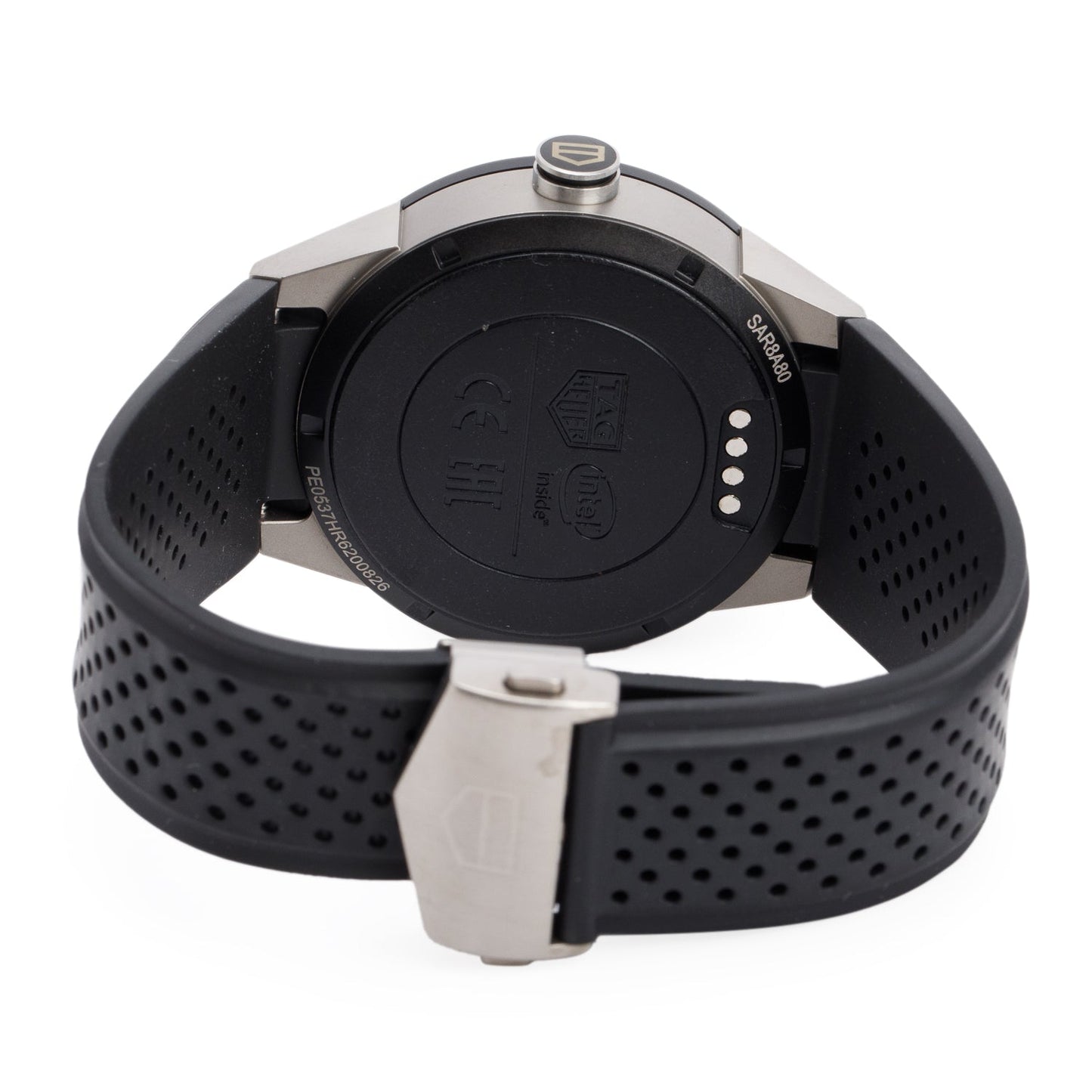 Tag Heuer Titanium Connected 46 MM Digital Smart Watch SAR8A80 w/ Box, Papers & Charger