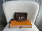 Louis Vuitton “LV” Double Pochette Damier Ebene