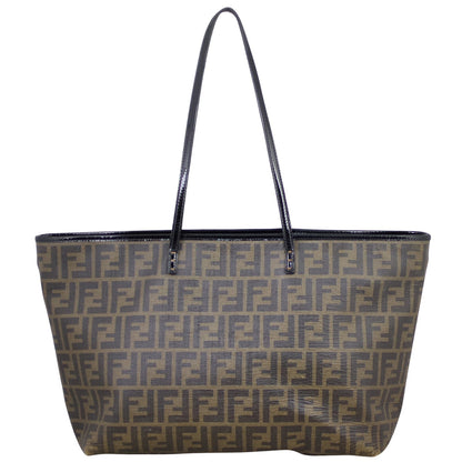 Fendi Zucca Roll Tote Mamma Baguette Print