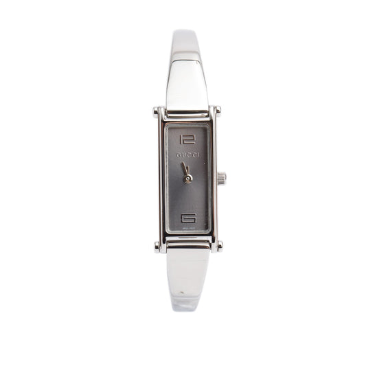 Gucci Stainless Steel 1500 Series Quartz Watch Silver Dial