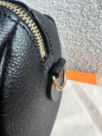 Louis Vuitton Speedy Black Empreinte Bandouliere 20 (RRP £1960)