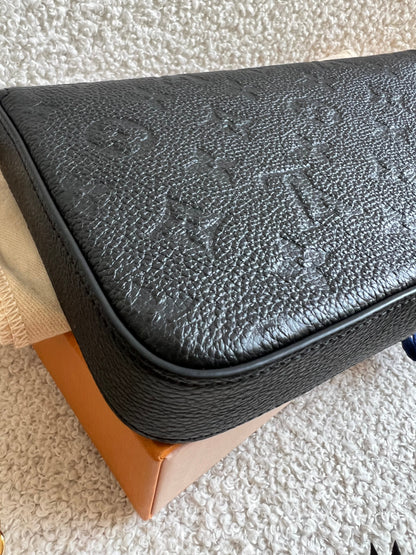 Louis Vuitton Felicie Pochette Black Empreinte Monogram (RRP £1230)
