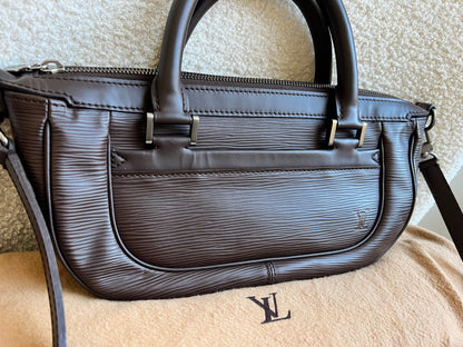 Louis Vuitton Dhanura PM Dark Brown Epi Leather