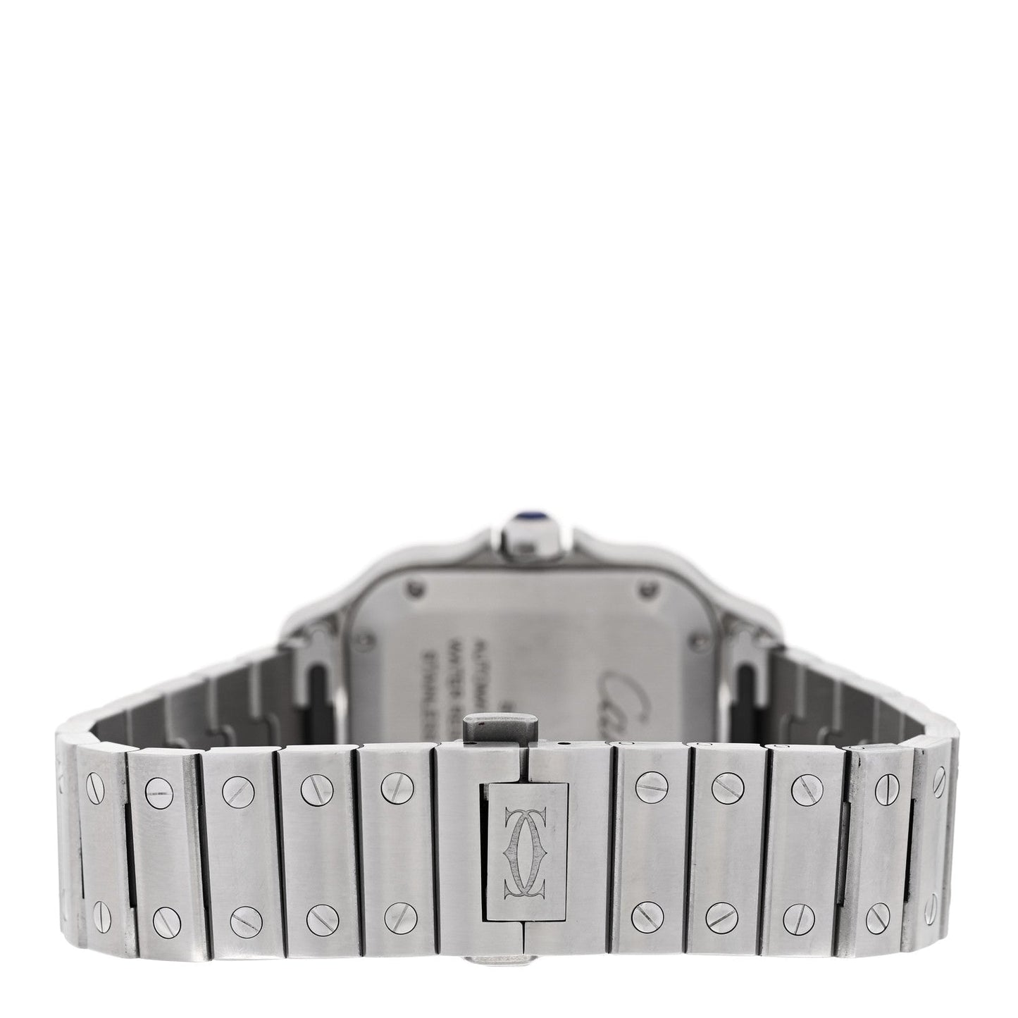 Stainless Steel 35mm Santos de Cartier Automatic Watch
