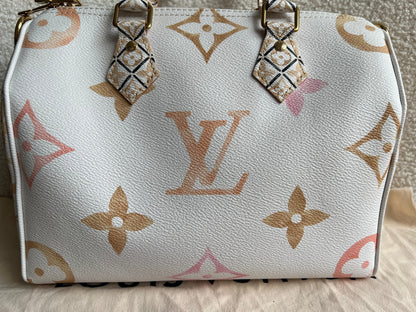 Louis Vuitton Speedy 25 Bandouliere By The Pool 2.0 Giant Monogram (RRP £2030)