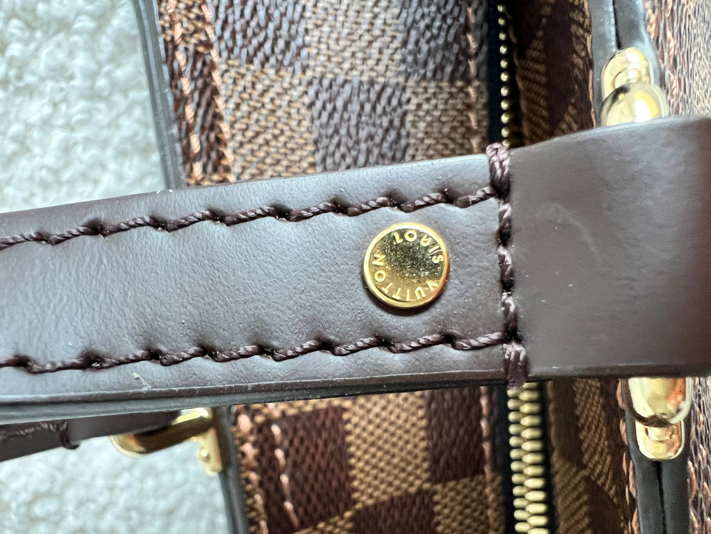 Louis Vuitton Jersey Bag Damier Ebene