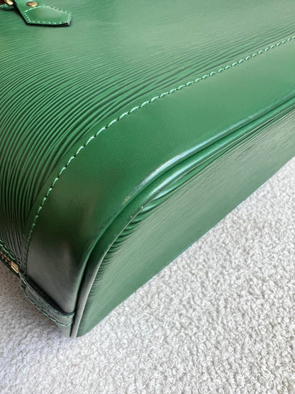 Louis Vuitton Alma PM Green Epi