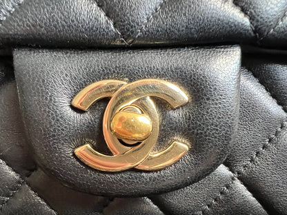 Chanel Mini Rectangular Classic Flap in Black Lambskin (RRP £4,390)