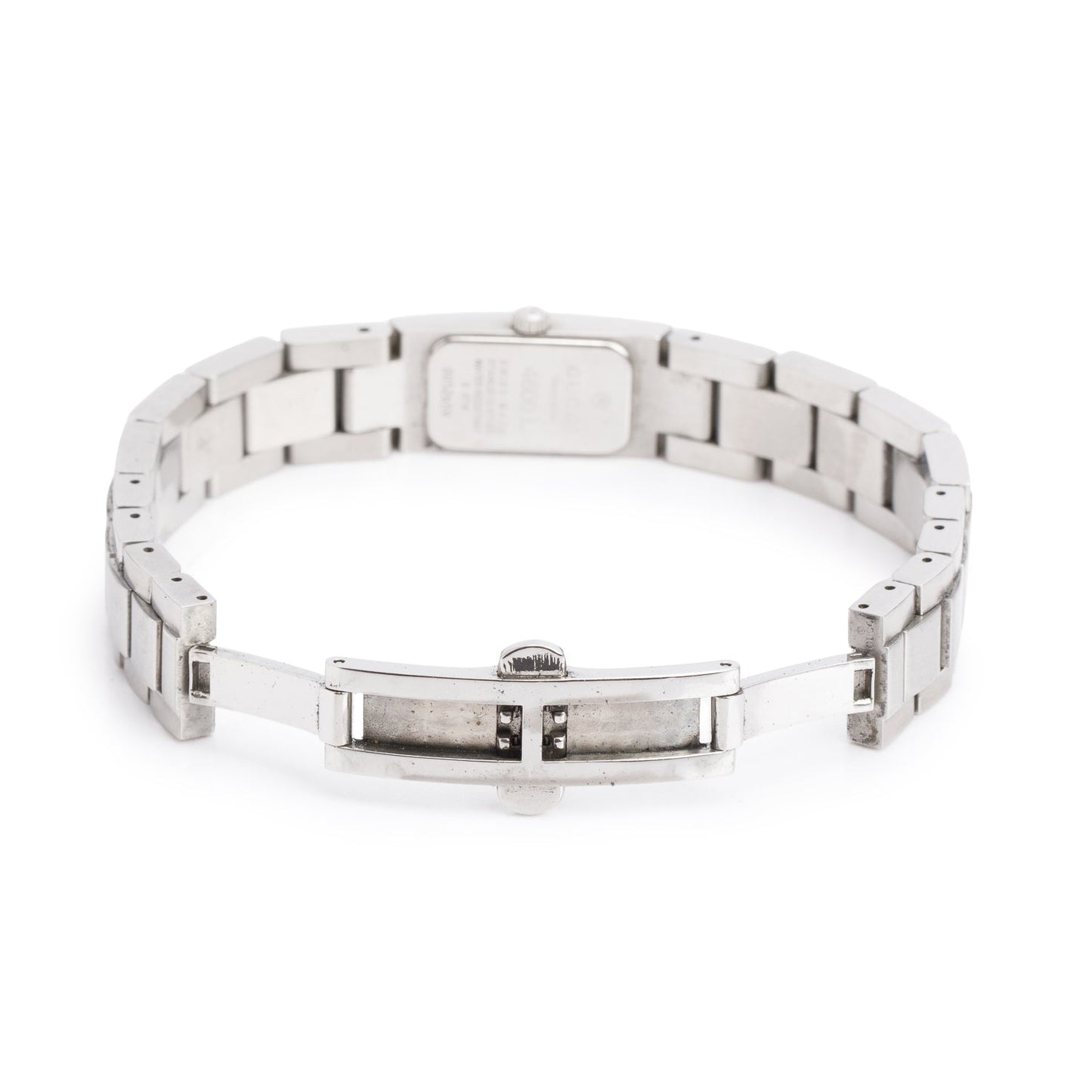 Gucci Stainless Steel 4600L Series Quartz Watch Black Dial
