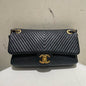 Chanel Classic Flap Leather Black Crossbody
