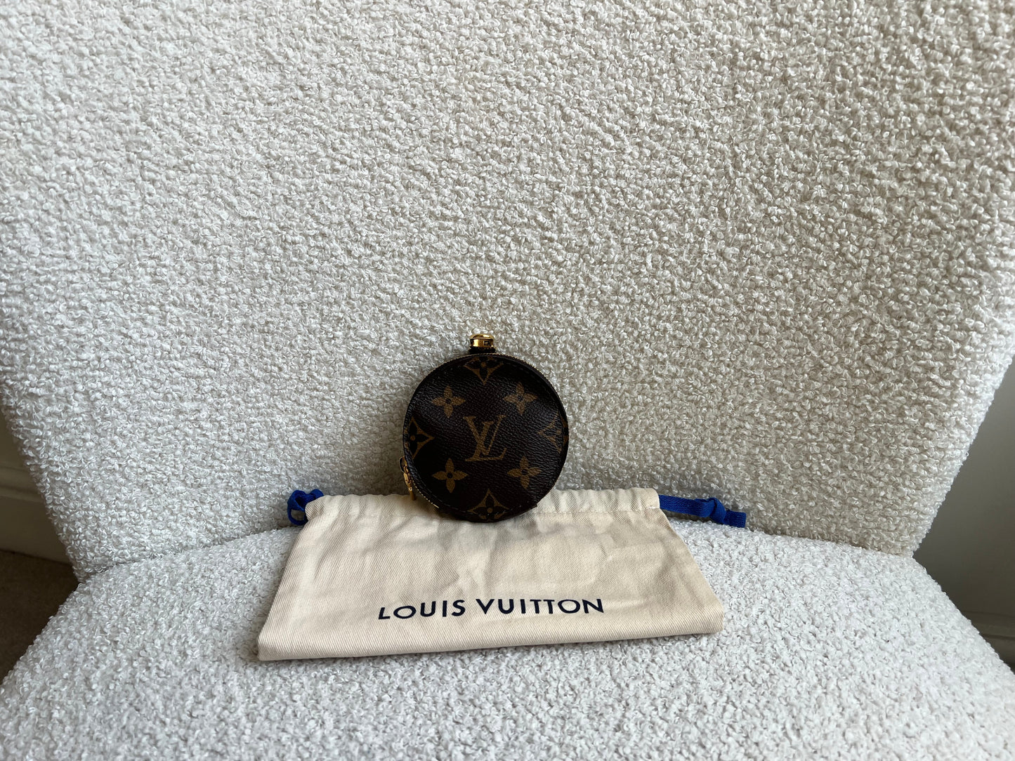 Louis Vuitton Round Coin Purse Monogram