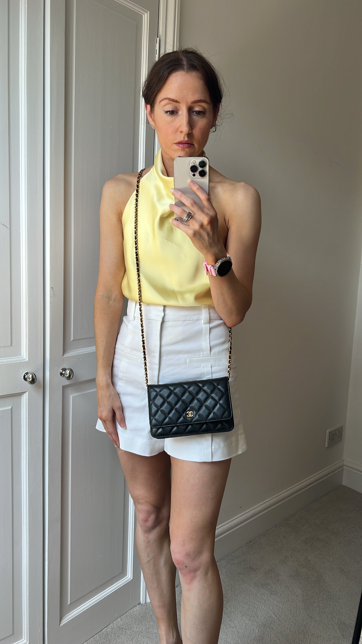 Chanel Black Caviar Wallet on Chain (RRP £2,930)