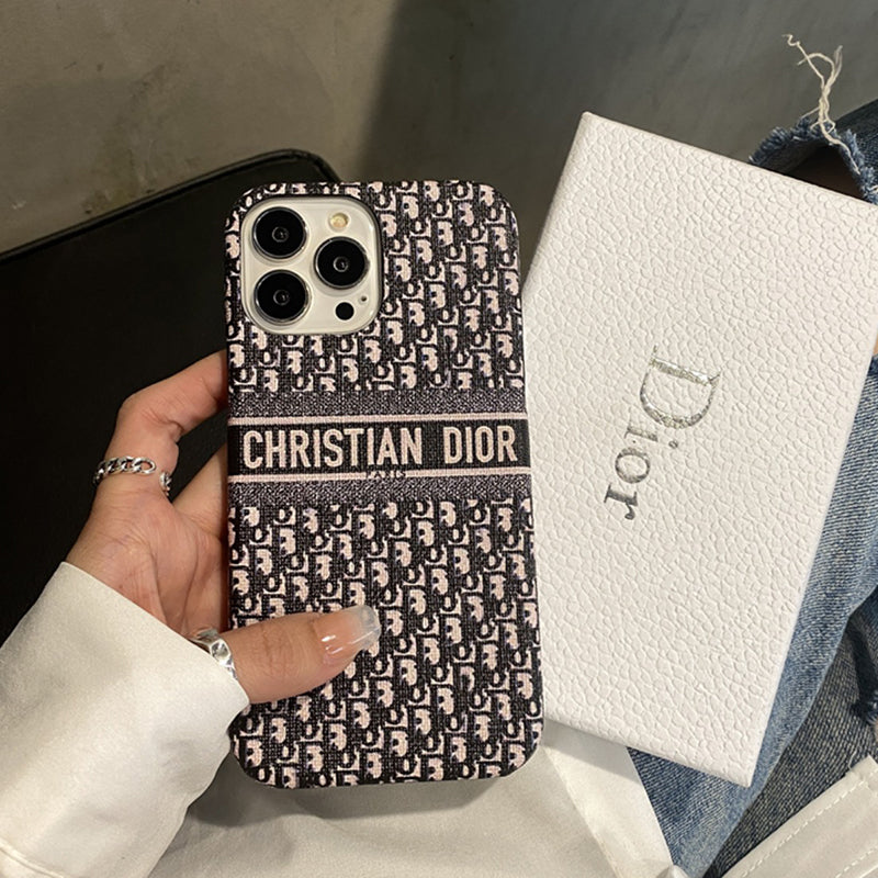 Luxury CD iPhone Case Black