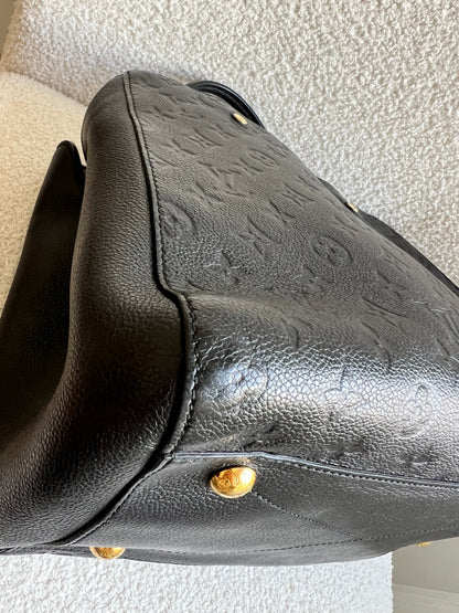 Louis Vuitton Montaigne GM in Black Monogram Empreinte (RRP £2230)