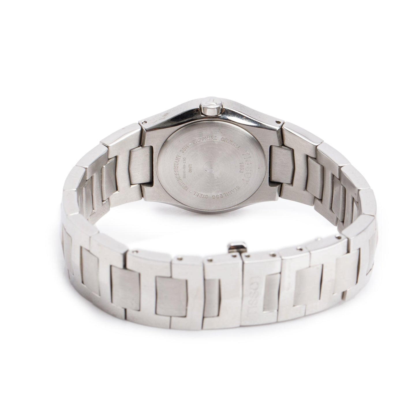 Tissot Stainless Steel L540 Dream's 26 MM Quartz Watch Diamond Mother of Pearl Dial