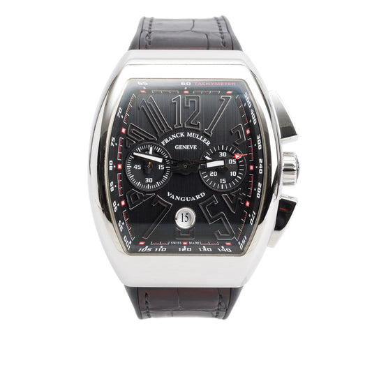 Franck Muller 2020 Stainless Steel V45 Vanguard Yachting Automatic Chronograph Watch w/ Box & Papers