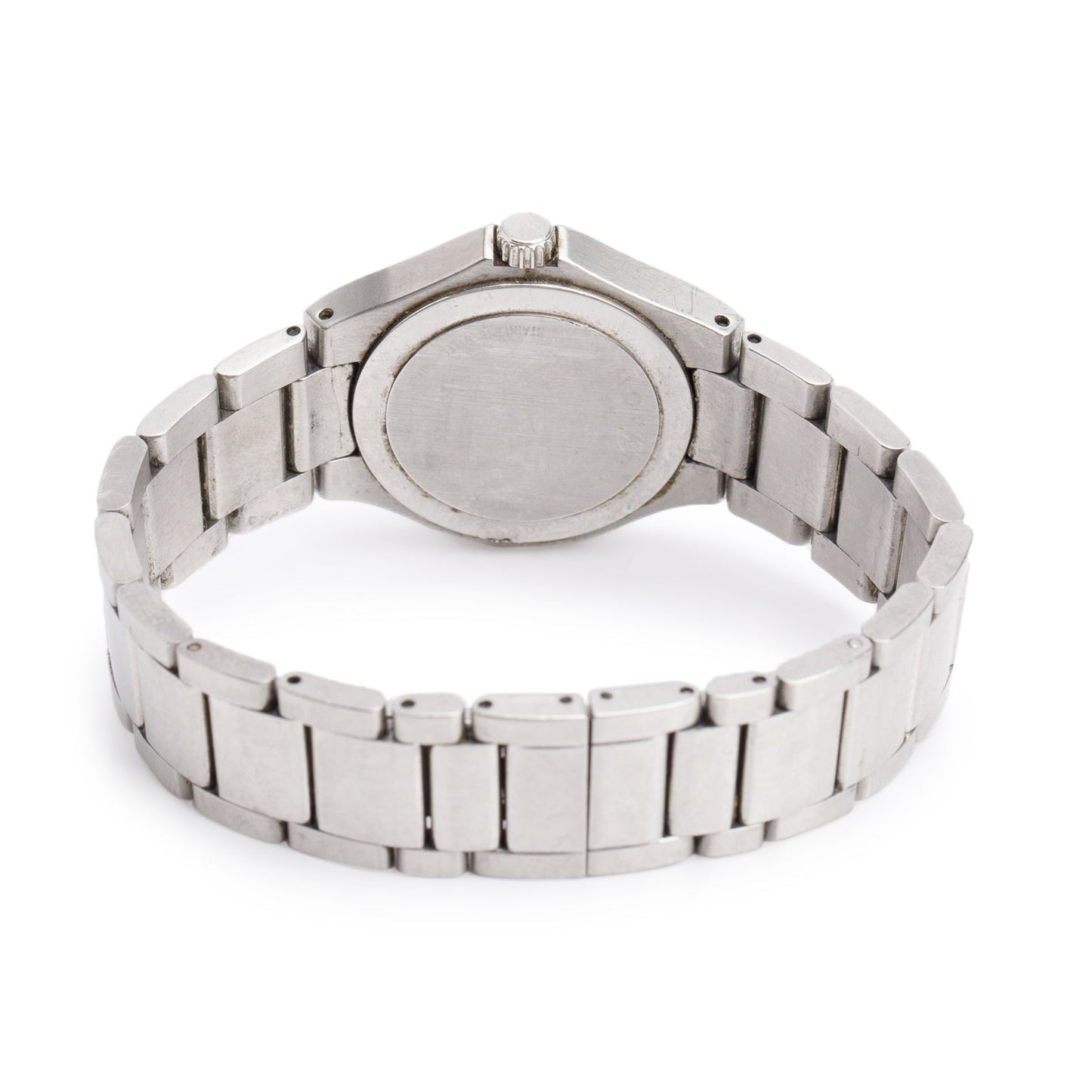 Movado Stainless Steel Museum 28 MM Quartz Watch Black Dial