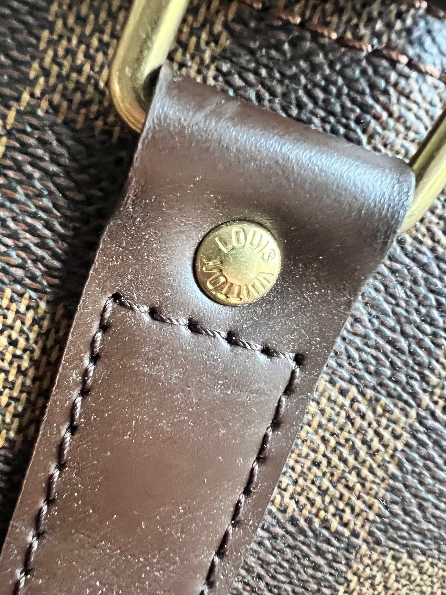 Louis Vuitton Keepall Bandouliere 55 Damier Ebene (RRP £2,020)