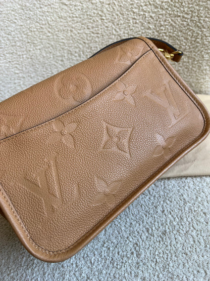 Louis Vuitton Diane Satchel Sand Empreinte (RRP £2,120)