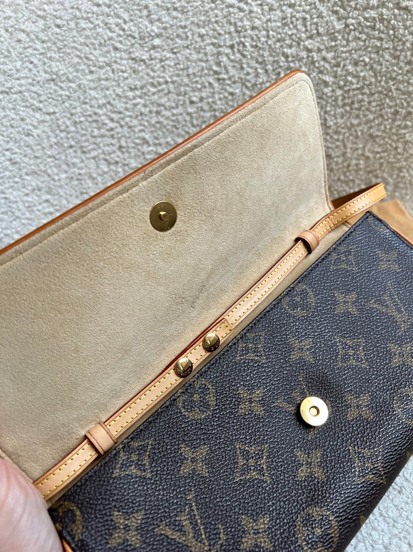 Louis Vuitton Vintage Monogram Twin Pochette