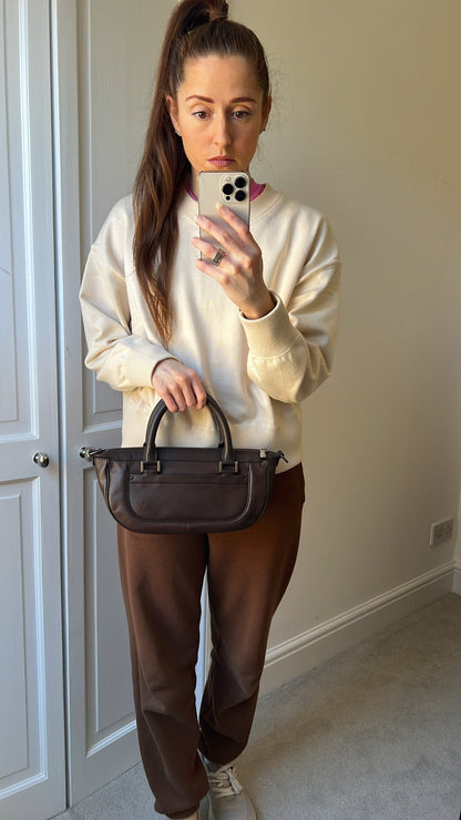 Louis Vuitton Dhanura PM Dark Brown Epi Leather