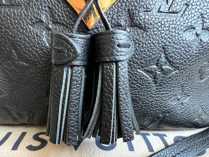 Louis Vuitton Saintonge Black Empreinte