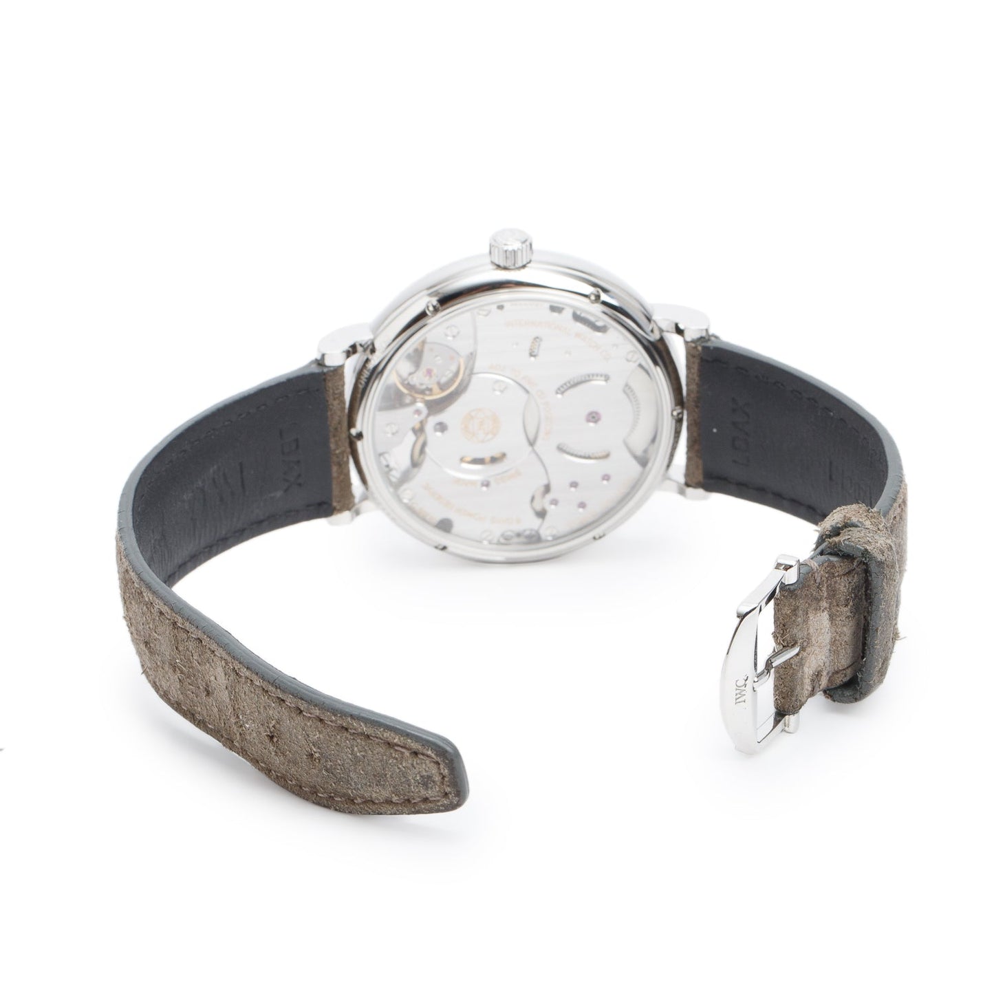 IWC 2023 Stainless Steel Portofinio Hand-Wound 45 MM Manual Watch Grey Dial IW510115 w/ Box & Papers