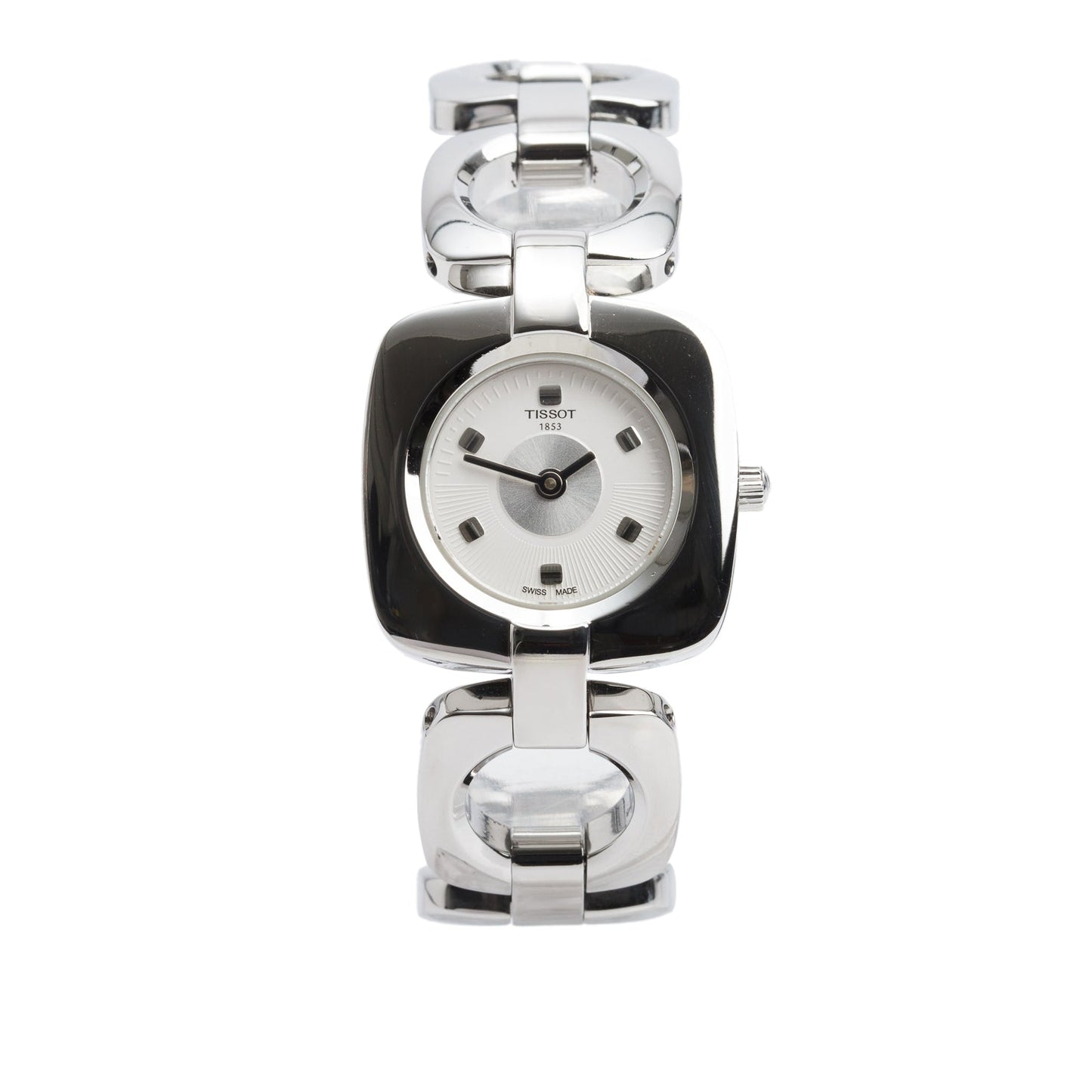 Tissot Stainless Steel Classic 26 MM Quartz Watch Silver Dial