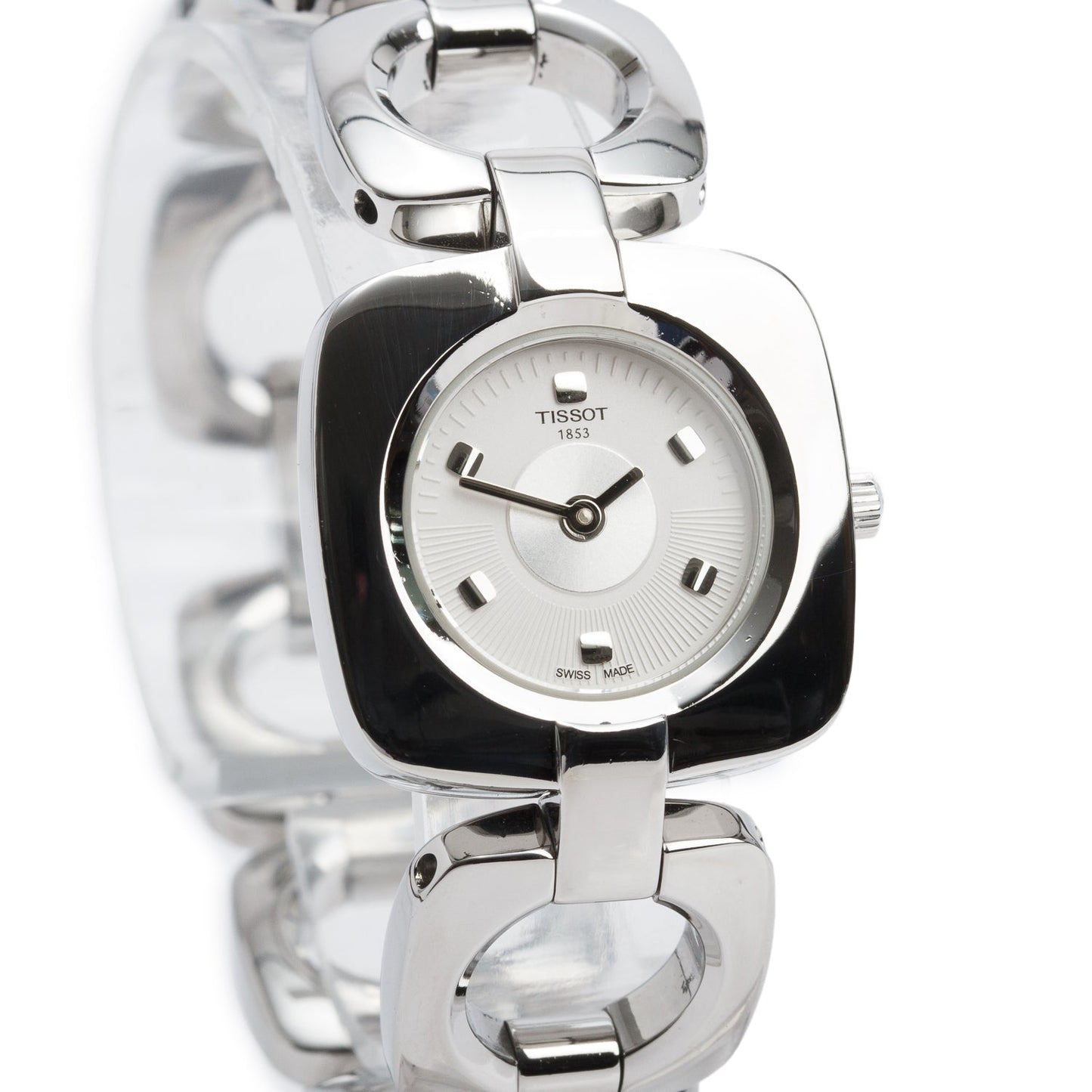 Tissot Stainless Steel Classic 26 MM Quartz Watch Silver Dial