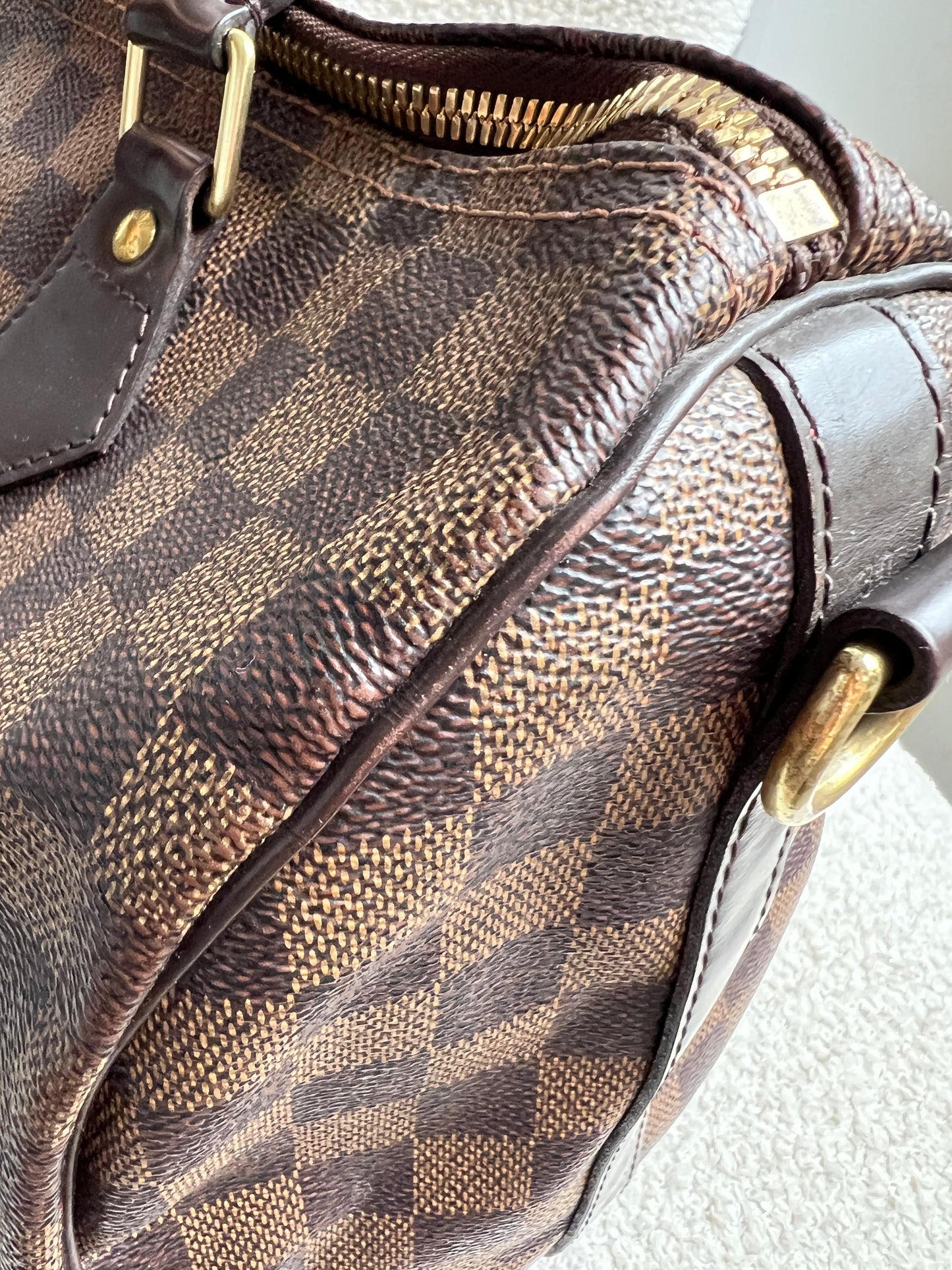 Louis Vuitton Speedy Bandouliere 30 Damier Ebene (RRP £1490)