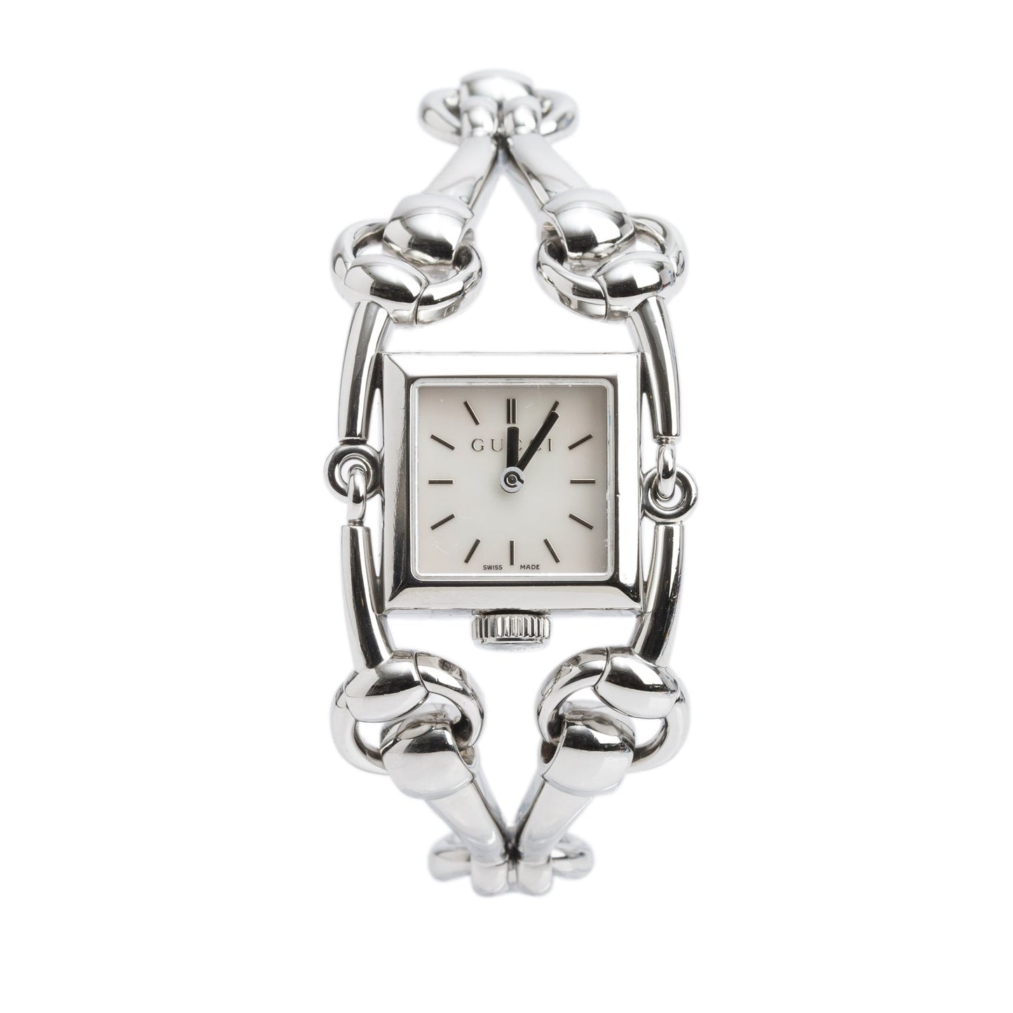 Gucci Stainless Steel Signoria Watch Mother of Pearl Dial YA116501