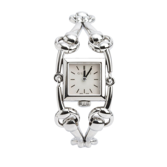 Gucci Stainless Steel Signoria Watch Mother of Pearl Dial YA116501