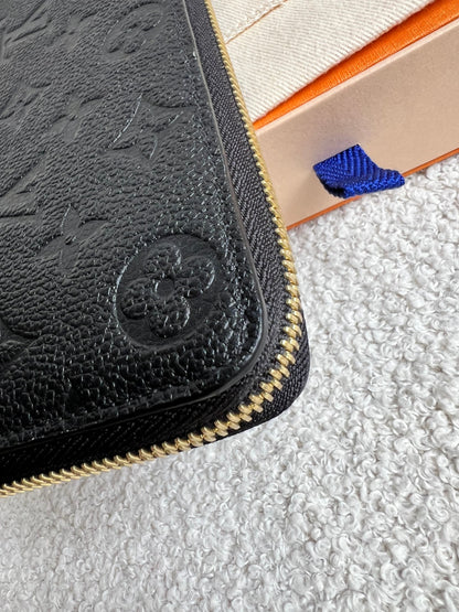 Louis Vuitton Clemence Wallet in Black Empreinte (RRP £545)