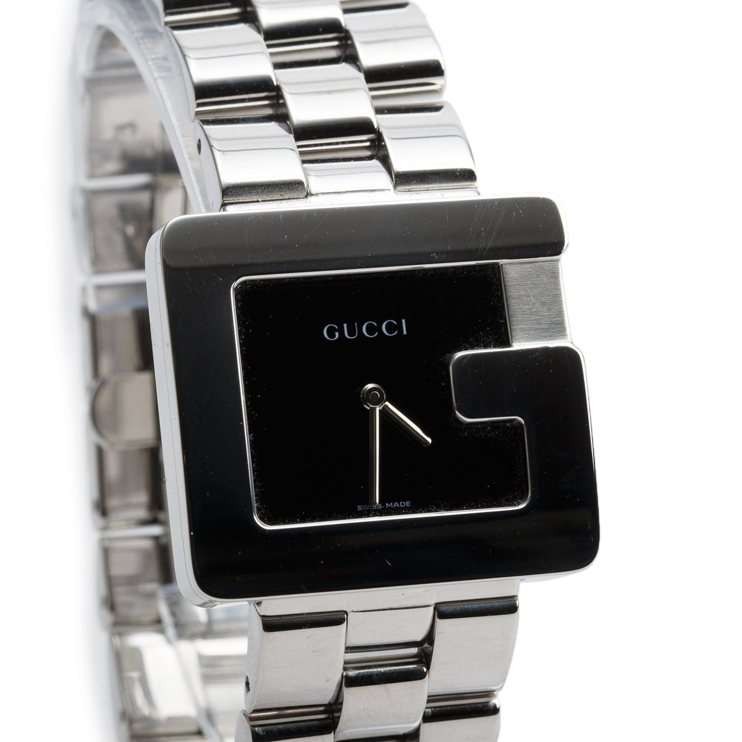 Gucci Stainless Steel 3600M G-Series Watch Black Dial w/ Box
