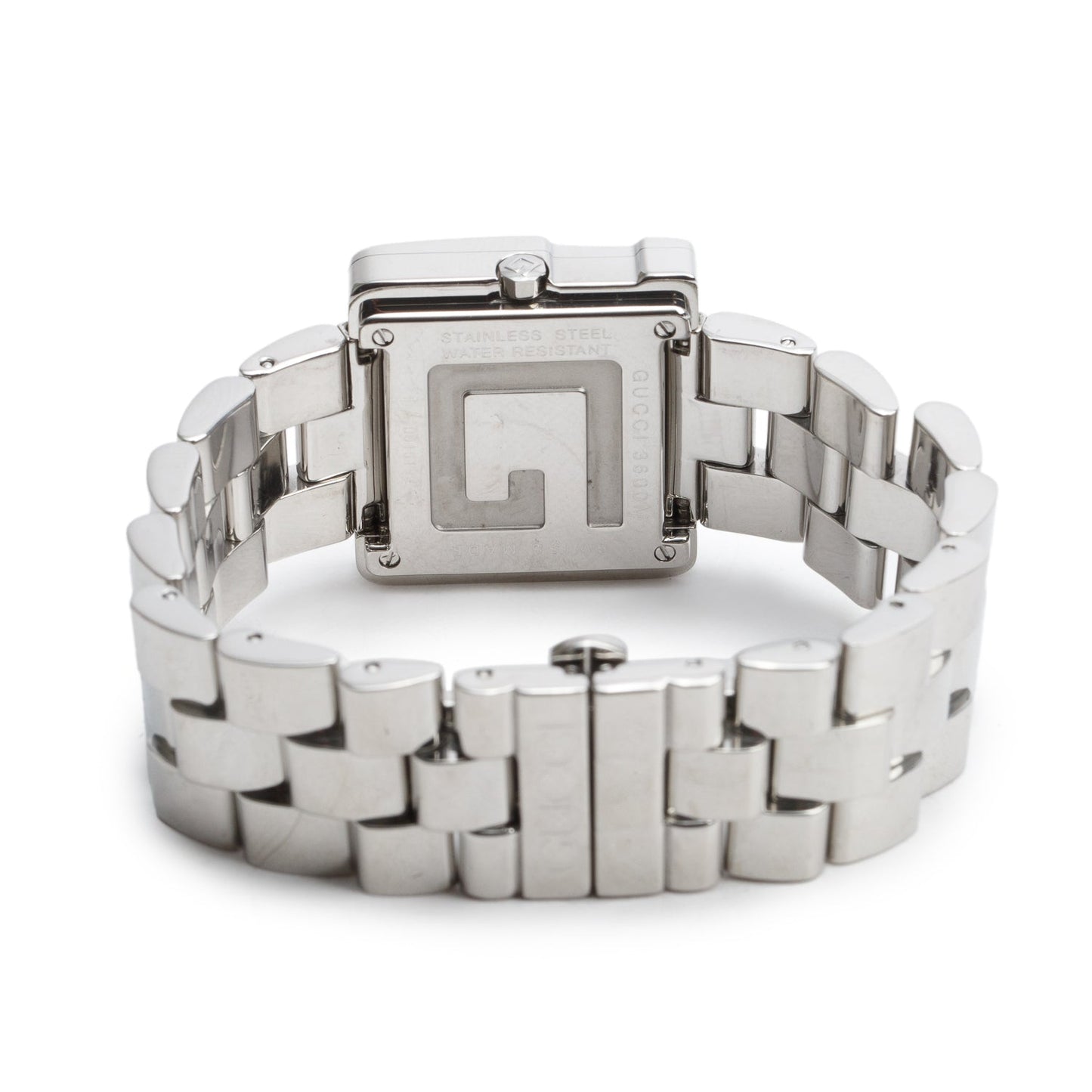 Gucci Stainless Steel 3600M G-Series Watch Black Dial w/ Box