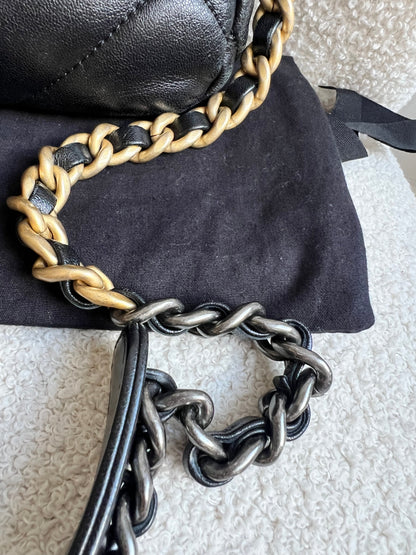 Chanel Small 19 in Black Lambskin (RRP £5,590)