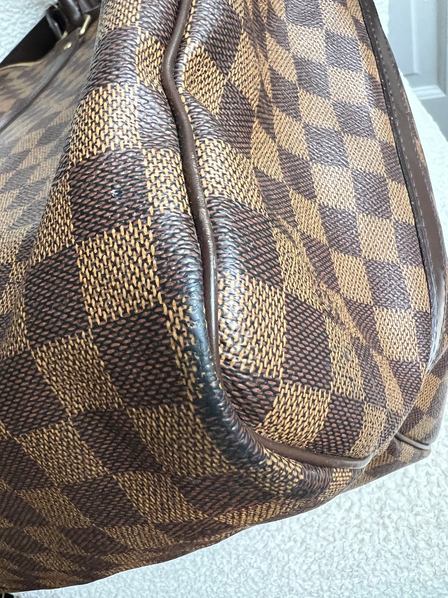Louis Vuitton Keepall Bandouliere 55 Damier Ebene (RRP £2,020)
