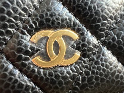 Chanel Black Caviar Wallet on Chain (RRP £2,930)