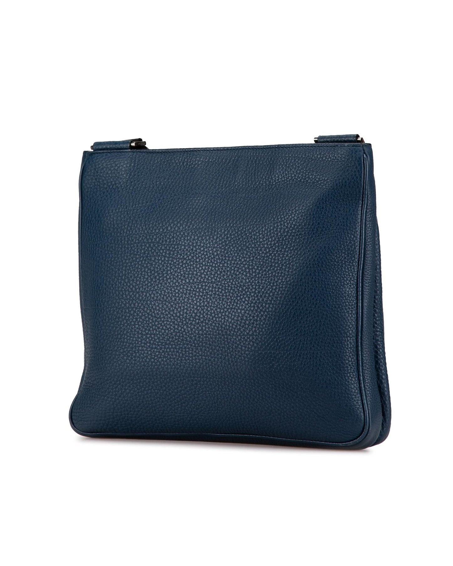 Vitello Daino Leather Crossbody Bag with Adjustable Strap