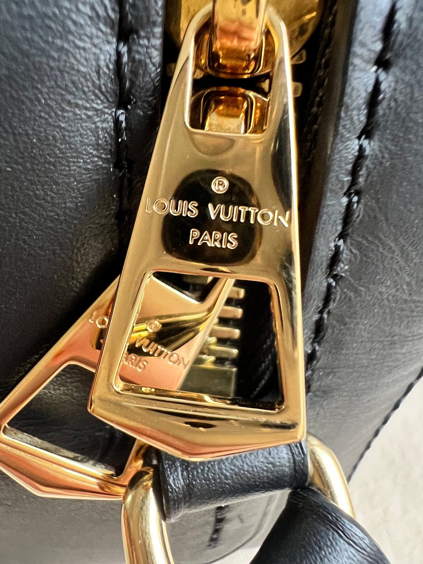 Louis Vuitton Saintonge Black and Monogram