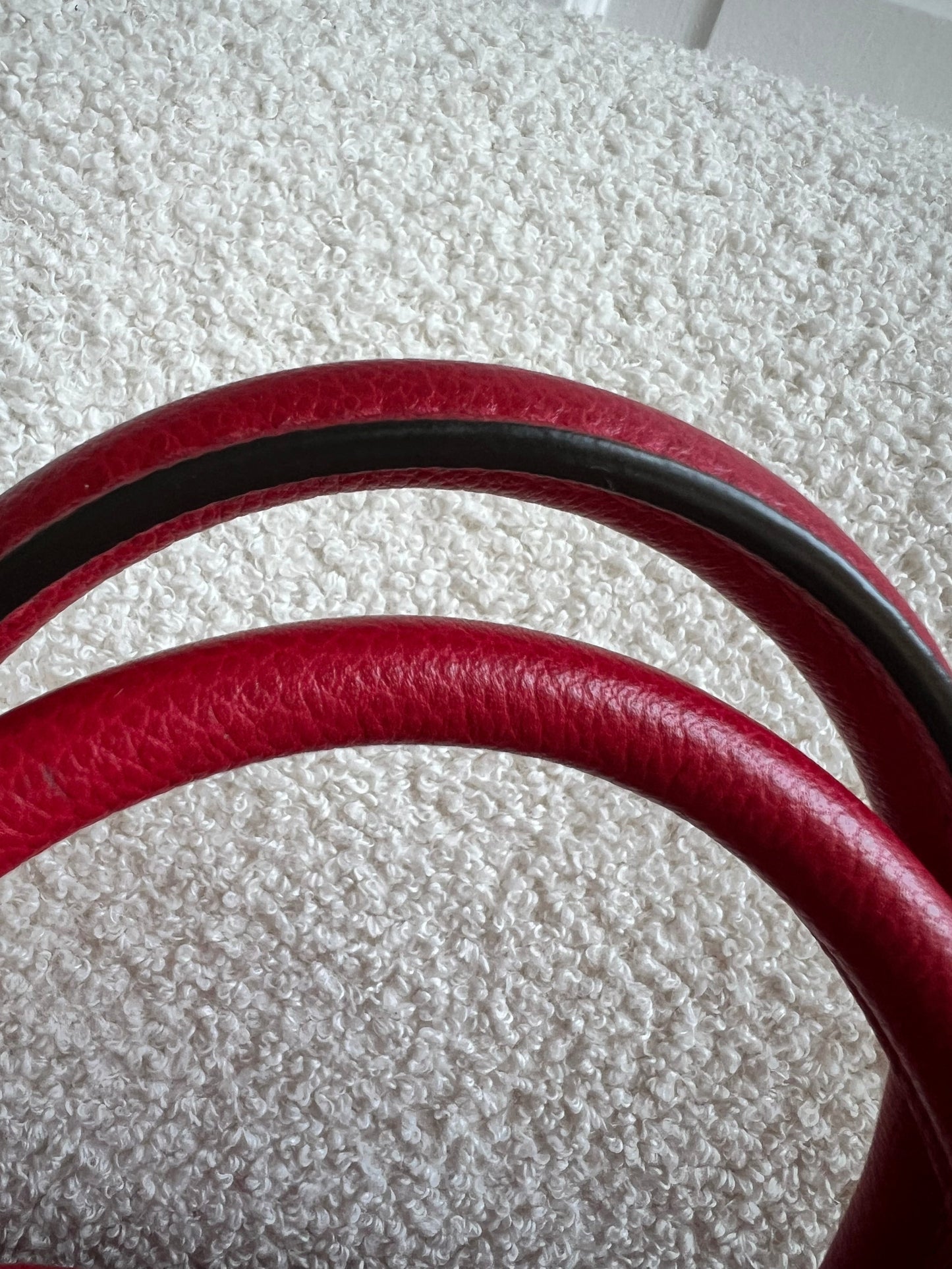 Louis Vuitton Speedy 25 Red Empreinte (RRP £1,840)
