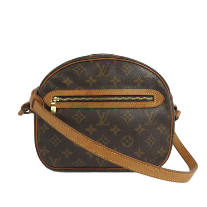 Louis Vuitton M51222 Monogram Shoulder Bag Crossbody Leather PVC Brown  Unisex