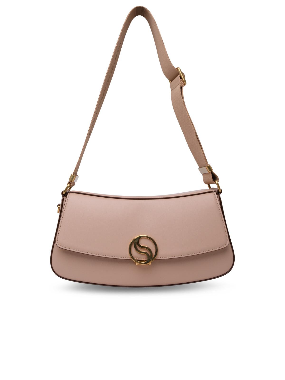Stella Mccartney S Wave Beige Polyester Blend Crossbody Bag Woman