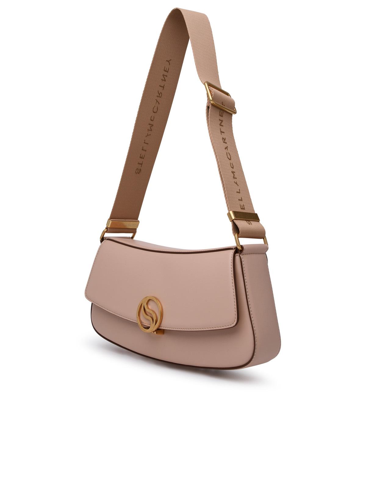 Stella Mccartney S Wave Beige Polyester Blend Crossbody Bag Woman