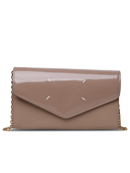 Maison Margiela Beige Leather Crossbody Bag Woman