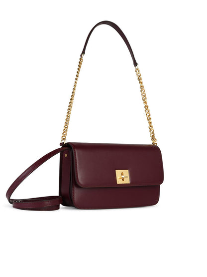 Golden Goose 'Gioia' Burgundy Leather Crossbody Bag Woman