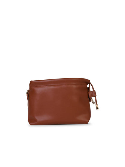A.P.C. Small 'Ninon' Crossbody Bag In Hazelnut Eco-Leather Woman